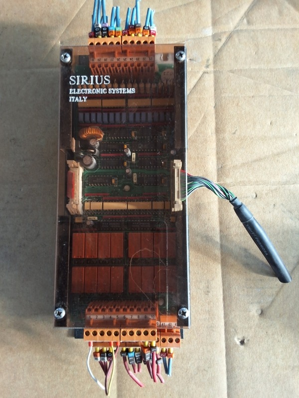 GMM Tecna 36 Sirius relè Board